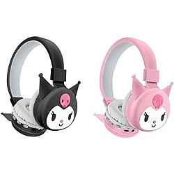 Безжични Bluetooth Слушалки Kuromi AH-806Y - Уникален Дизайн и Висококачествен Звук за Вашето Ежедневие