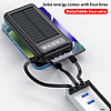 Портативна външна батерия Power Bank с капацитет 30000 mAh и Соларно Зареждане Портативна външна батерия Power Bank с капацитет 30000 mAh и Соларно Зареждане | Аксесоари