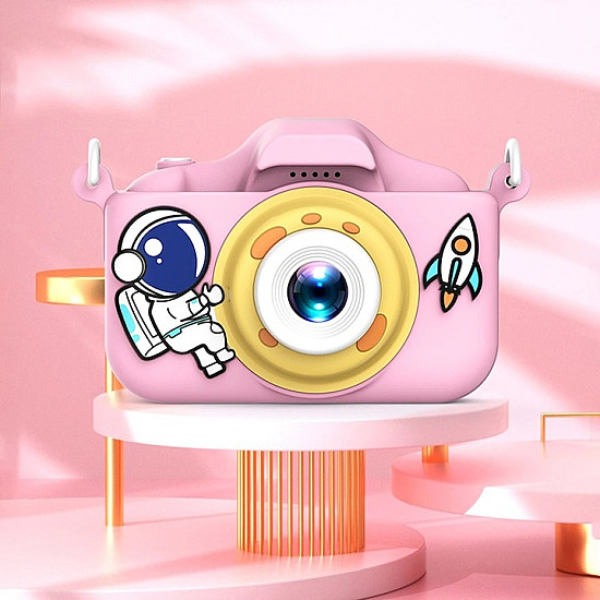 Дигитален Детски Фотоапарат Cosmos Q80s: Снимки и Видео, Игри, Защита от Падане - Забавление и Безопасност за Вашите Деца | Детски Играчки