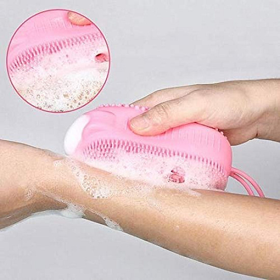 Силиконова Гъба за Баня Bubbles Brush - Нежно Почистване и Масаж за Вашата Кожа | Домашни потреби и Органайзери