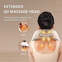 Безжичен Масажор за Врат Neck Massager,Релаксация и Облекчение на Болките във Врата