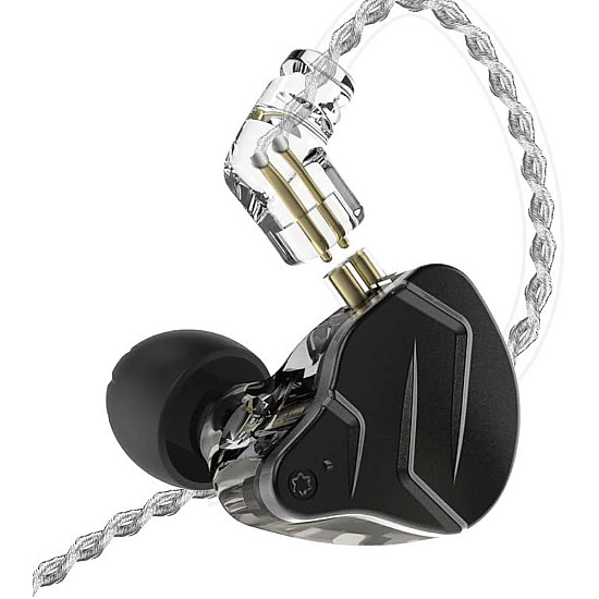 Професионални Шумоизолиращи Слушалки KZ ZSN Pro X с 1BA+1DD Хибридна Технология - Изключителен Звук и Комфорт | Слушалки
