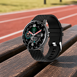 Смарт Часовник H30 - 42mm, Bluetooth, IP67 Водоустойчив, TFT Дисплей с Фитнес Тракер и Оксиметър