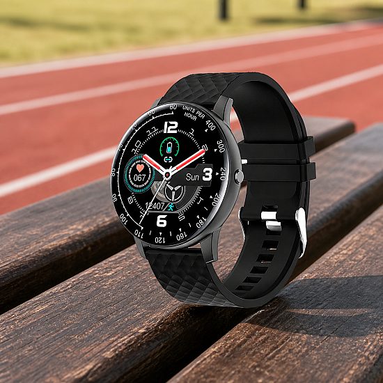 Смарт Часовник H30 - 42mm, Bluetooth, IP67 Водоустойчив, TFT Дисплей с Фитнес Тракер и Оксиметър | Смарт часовници и гривни