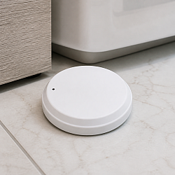 Смарт сензор PST-SQ400B, За алармиране при наводнение, Wi-Fi, Tuya Smart, Бял - 91006