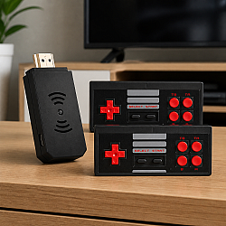 Игрова конзола  D600, 800 Вградени игри, HDMI, Черен - 13032
