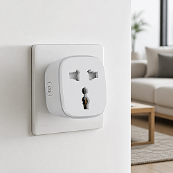 Смарт контакт LDNIO SCW1050, 220V, 10A, Wi-Fi, Tuya Smart, Бял - 40297