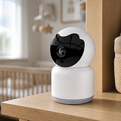 Смарт охранителна камера  PST-C10A-1MP, 1.0Mp, Вътрешен монтаж, Wi-Fi, Tuya Smart, Бял - 91025