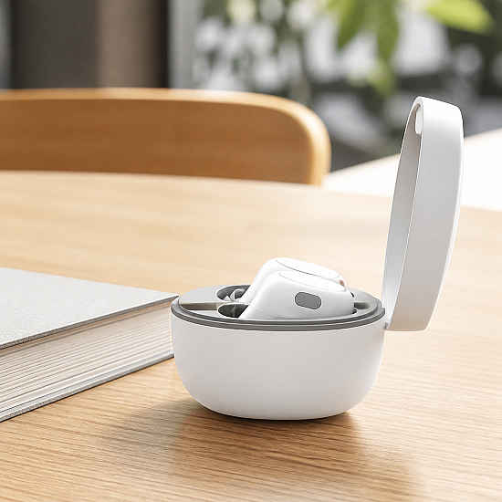 Bluetooth слушалки Baseus Encok WM01, TWS, Бял | Слушалки