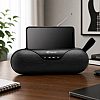 Тонколона Kisonli KS-1992, Bluetooth, USB, SD, FM, Черен - 22122 | Безжични колони