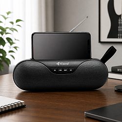 Тонколона Kisonli KS-1992, Bluetooth, USB, SD, FM, Черен - 22122