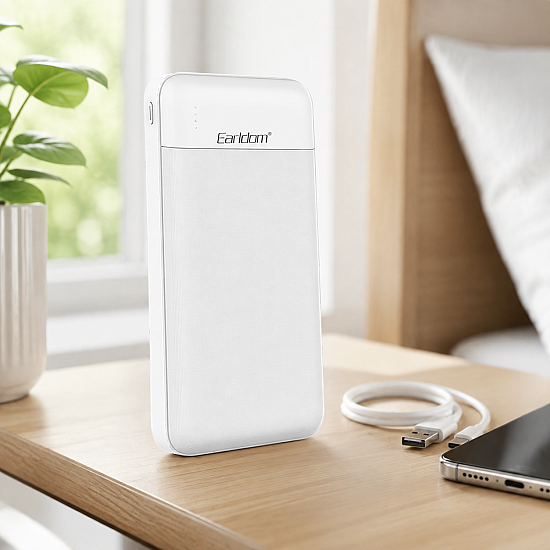 Преносима батерия Earldom ET-PB50. 20000mAh, Черен - 87058 | Аксесоари за телефон