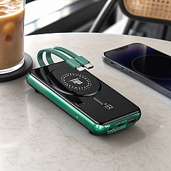 Преносима батерия Remax RPP-268 Fayeo, 10000mAh, 22.5W, Qi, PD, QC, Различни цветове - 87069