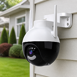 Куполна Wi-Fi Камера Cobra Smart Sphere,4MP, 4 LED, AI Автоматично Следене