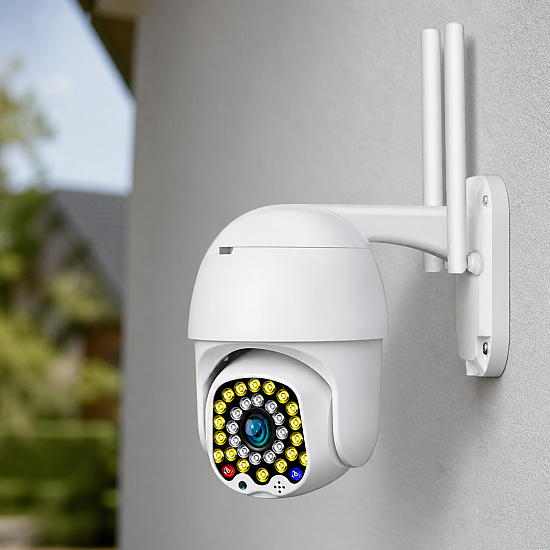 COBRA 32 LED YCC365+ Куполна Безжична Камера с Wi-Fi и Автоматично Следене на Движение | Видеонаблюдение
