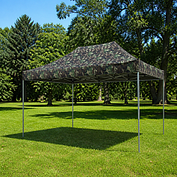 Градинска шатра Camouflage 3x4.5 м–Сгъваема, без страници