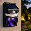 Соларна лампа/прожектор против комари с UV защита и LED осветление | Осветителни тела