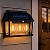 Соларна стенна лампа с 3 LED крушки Соларна стенна лампа с 3 LED крушки | Осветителни тела