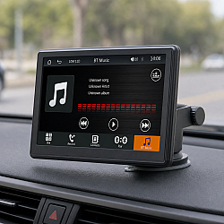 Преносим CarPlay / Android Auto дисплей  X500L, 7"