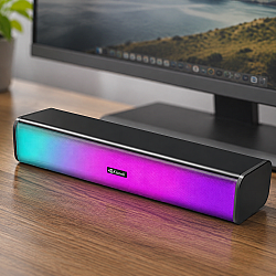 Тонколона Kisonli i-630, Bluetooth, AUX, 2x3W, Черен - 22232