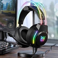 Слушалки Onikuma X26, За компютър, Микрофон, Подсветка, 3.5mm, USB