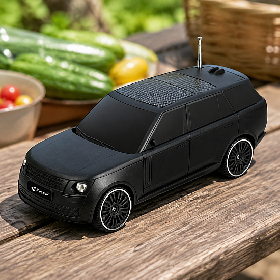 Тонколона Kisonli B3, Bluetooth, Солар, USB, SD, FM, Различни цветове - 22318 | Безжични колони