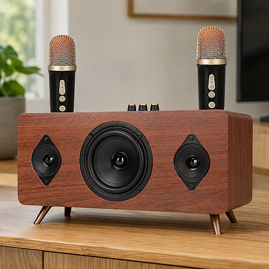 Тонколона Kisonli G105, Караоке, Bluetooth, USB, SD, AUX Тонколона Kisonli G105, Караоке, Bluetooth, USB, SD, AUX | Безжични колони