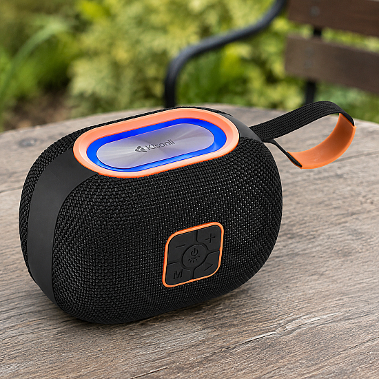 Тонколона Kisonli G18, Bluetooth, USB, SD, AUX, FM, RGB | Безжични колони