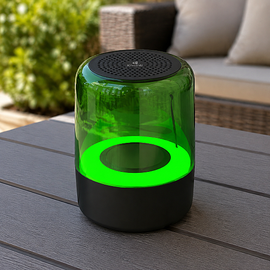 Тонколона Kisonli LP-5S, Bluetooth, USB, SD, FM, RGB | Безжични колони