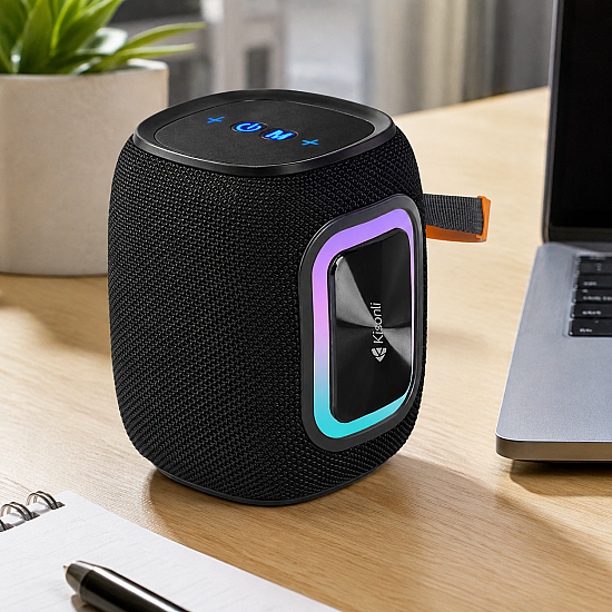 Тонколона Kisonli Q25, Bluetooth, USB, SD, FM, RGB Тонколона Kisonli Q25, Bluetooth, USB, SD, FM, RGB | Безжични колони