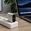 100W Супер Бързо Зарядно Yelandar CA400 с Power Delivery и Quick Charge 3.0