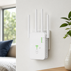 Усилвател на Wi-Fi сигнал 1200 Mbps за стабилен интернет навсякъде