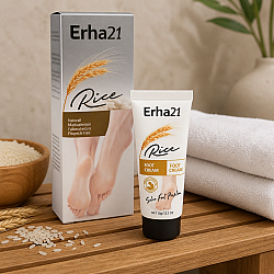 Оризов крем за крака Erha21