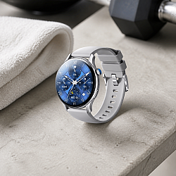 Смарт часовник Remax WATCH10, Сребрист,AMOLED дисплей, IP68 защита и спортни функции