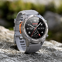 Смарт часовник Remax WATCH18, Сребрист,AMOLED дисплей, GPS, 170+ спортни режима, 5 ATM водоустойчивост