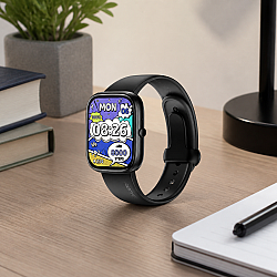 Смарт часовник Remax WATCH25,Черен,AMOLED дисплей, Bluetooth разговори и IP68 защита