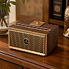 Тонколона Kisonli G1, Bluetooth, USB, SD, AUX, FM, Кафяв - 22309 | Безжични колони
