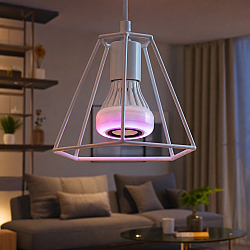 Безжична музикална лампа с цветомузика LED BULB