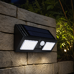 LED Соларен Прожектор със Сензор за Движение EV1299