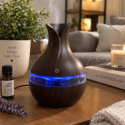 Aroma Difuzer Ваза - Елегантен Овлажнител за Въздух с Ароматерапия за Дома Ви