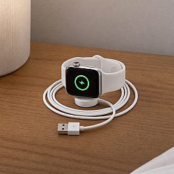 USB Зарядно за IWatch Series 1-6, Магнитен кабел за надеждно зареждане
