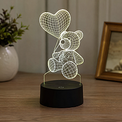 Холограмна LED Лампа CREATIVE 3D - Иновативно Осветление за Създаване на Уникална Атмосфера