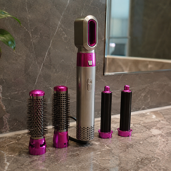 Уред за стилизиране на коса 5в1 Hair Dryer: Вашият професионален стилист у дома | Уреди за красота