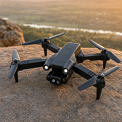 Про ДРОН F195 Pro Drone с 1080P HD с двойна камера, мини UAV за въздушна фотография с WiFi FPV, връщане с един бутон, интелигентно избягване на препя