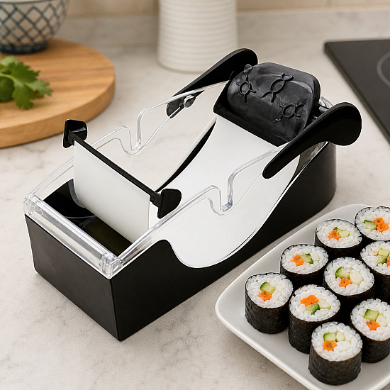 Машинка за навиване на суши, сарми, рулца и банички Perfect Roll Sushi | Домашни потреби и Органайзери