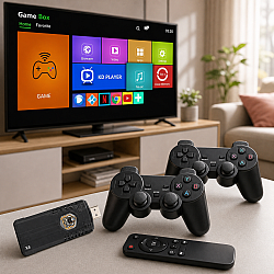 X8 Ретро конзола за видеоигри с Android TV Box: Гейминг носталгия в съвременна обвивка 