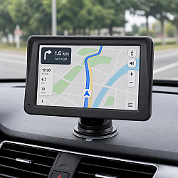 Преносима Мултимедия за Автомобил, Безжичен Apple Carplay и Android Auto Car Stereo, 7-инчов IPS сензорен екран и Bluetooth 5.0 Hands-Free Audio, Mir