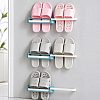 Стенен органайзер за обувки, 3в1 - Bathroom Slippers Rack | Домашни потреби и Органайзери