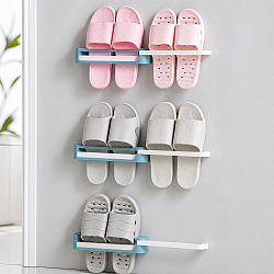 Стенен органайзер за обувки, 3в1 - Bathroom Slippers Rack