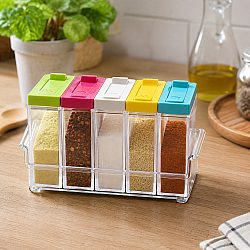 Seasoning Six Piece Set - Идеалното Решение за Организиране на Подправките във Вашата Кухня